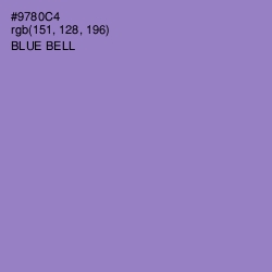 #9780C4 - Blue Bell Color Image